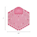 Office Jansan | Fresh Products 3WDS-F-010I060M-01 Wave 3D Urinal Deodorizer Screen - Spiced Apple Scent, Red (10/Box) image number 3