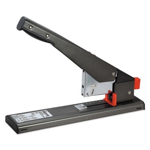 20% off $150 on select brands | Bostitch 00540 Antimicrobial 215-Sheet Extra Heavy-Duty Stapler, 215-Sheet Capacity, Black image number 0