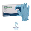 Disposable Gloves | Boardwalk 382LBXA 5 mil. Disposable Examination Nitrile Gloves - Large Blue (100/Box) image number 3