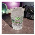 Office Jansan | Eco-Products EP-CC9S-GS GreenStripe 9 oz. Renewable and Compostable Cold Cups - Clear (1000/Carton) image number 6
