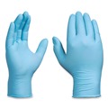 Disposable Gloves | Ammex INPF42100 5 mil Industrial Powder-Free Nitrile Gloves - Small, Blue (1000/Carton) image number 6