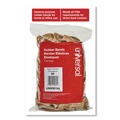 Office Jansan | Universal UNV00184 0.04 in. Gauge Size 84 Rubber Bands - Beige (155/Pack) image number 3