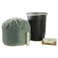  | Stout by Envision E4248E85 EcoSafe-6400 42 in. x 48 in. 0.85 mil. 48 Gallon Compostable Bags - Green (40/Box) image number 6