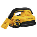Wet / Dry Vacuums | Factory Reconditioned Dewalt DCV517M1R 20V MAX Brushed Lithium-Ion 1/2 Gallon Cordless Portable Wet/Dry Vacuum Kit (4 Ah) image number 1