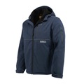 Heated Jackets | Dewalt DCHJ101D1-3X Men's Heated Soft Shell Jacket with Sherpa Lining Kitted - 3XL, Navy image number 1