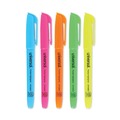 Customer Appreciation Sale - Save up to $60 off | Universal UNV08857 Chisel Tip Assorted Color Pocket Highlighters (12/Set) image number 0