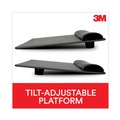 Mouse Pads & Wrist Support | 3M WR422LE 25.5 in. x 10.6 in. Antimicrobial Gel Mouse Pad/Keyboard Wrist Rest Platform - Black/Silver image number 8