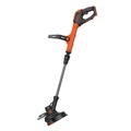 Outdoor Power Combo Kits | Black & Decker LSW221LSTE525-BNDL 20V MAX Cordless Sweeper Kit and 20V MAX EASYFEED 12 in. Cordless String Trimmer/Edger Kit with 3 Batteries (1.5 Ah) Bundle image number 1