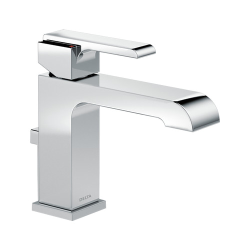 Bathroom Sink Faucets | Delta 567LF-TP Single Handle Tract-Pack Bathroom Faucet (Chrome) image number 0