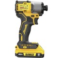 Impact Drivers | Factory Reconditioned Dewalt DCF840D1R 20V MAX Brushless Lithium-Ion 1/4 in. Cordless Impact Driver Kit (2 Ah) image number 5