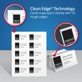 Office Jansan | Avery 08870 2 in. x 3.5 in. True Print Clean Edge Business Cards for Inkjet Printers - White (1000 Cards, 10 Cards/Sheet, 100 Sheets/Box) image number 5