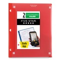 Office & Office Supplies | Five Star 33452 11 in. x 8.5 in. Two-Pocket Portfolio Clear View - Randomly Assorted image number 1