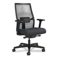 Office Furniture & Lighting | HON HONI2MRL2BS23TK Ignition 2.0 ReActiv 17.25 in. to 21.75 in. Seat Height Mid-Back Task Chair - Basalt Vinyl Seat/Charcoal Back/Black Base image number 0