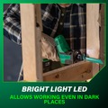 Metabo HPT Clearance | Metabo HPT CR18DAQ4M 18V Lithium-Ion One Handed Cordless Reciprocating Saw (Tool Only) image number 5