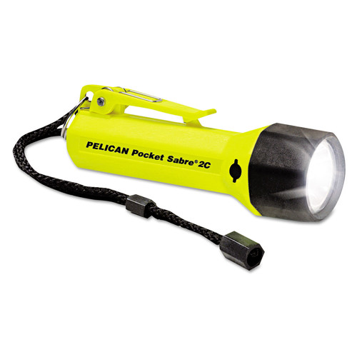 Flashlights | Pelican Products 1820C-YELLOW Pocket Sabrelite Flashlight (Yellow) image number 0