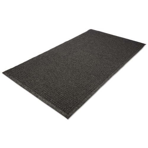  | Guardian EG020304 EcoGuard 24 in. x 36 in. Rubber Indoor/Outdoor Wiper Mat - Charcoal image number 0