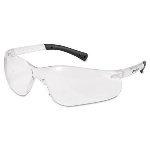 Eye Protection | MCR Safety BK110AF BearKat Safety Glasses - Frame Clear Lens (12/Box) image number 0