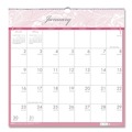 Calendars & Planners | House of Doolittle 3671 12-Month (Jan-Dec): 2026 12 in. x 12 in. Breast Cancer Awareness Artwork Recycled Monthly Wall Calendar - White/Pink/Gray Sheets image number 0