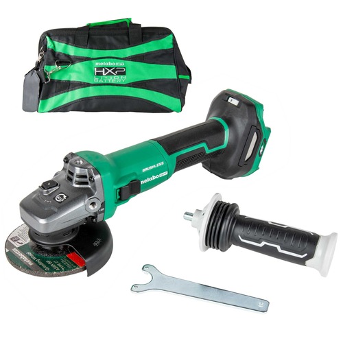 Angle Grinders | Metabo HPT G3612DVEQ6M 36V MultiVolt Brushless Lithium-Ion 4-1/2 in. Cordless Slide Switch Angle Grinder (Tool Only) image number 0
