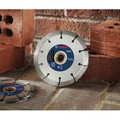 Grinding, Sanding, Polishing Accessories | Bosch DD4510H 4-1/2 in. Premium Sandwich Tuckpointing Diamond Blade image number 2