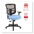 Office Chairs | Alera ALEEL42BME70B 17.9 in. to 21.8 in. Seat Height Elusion Series Mesh Mid-Back Swivel/Tilt Chair Supports Up to 275 lbs. - Light Blue image number 6