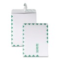 Envelopes & Mailers | Survivor QUAR4440 Tyvek First Class 10 x 13 18 lb. Heavy Square Flap Open End Expansion Mailers - White (100/Carton) image number 1