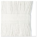 Cleaning & Janitorial Supplies | Boardwalk BWK2020CCT #20 Cut-End Cotton Wet Mop Head - White (12/Carton) image number 3