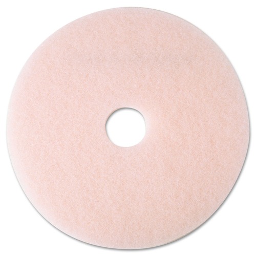 New Arrivals | 3M 360019 Eraser 19 in. Burnishing Pads - Pink (5/Carton) image number 0