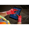Work Gloves | Milwaukee 48-22-8902B 12-Piece Cut Level 1 Nitrile Dipped Gloves image number 2