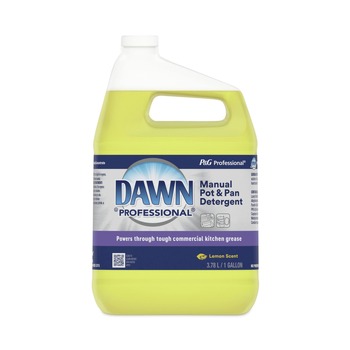 Dawn Professional 57444 Manual Pot and Pan Dish Detergent - Lemon (4/Carton)
