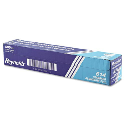 Office Jansan | Reynolds Wrap 000000000000000614 18 in. x 500 ft. Standard Aluminum Foil Roll (1-Roll) image number 0
