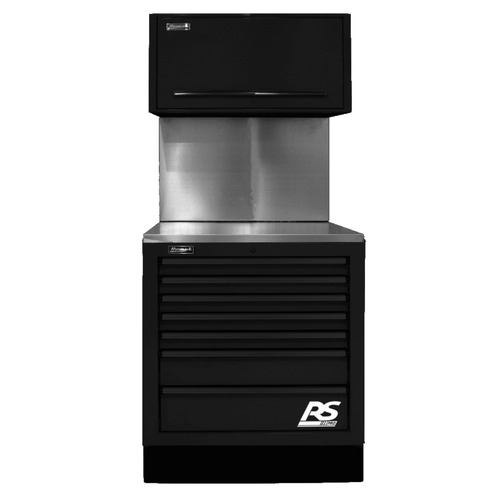  | Homak BKCTS36003 36 in. CTS Conversion Kit with Solid Backsplash - Black image number 0