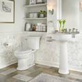 Fixtures | American Standard 205AA.104.020 Heritage Vormax Elongated 2-Piece Floor Mount Toilet (White) image number 2