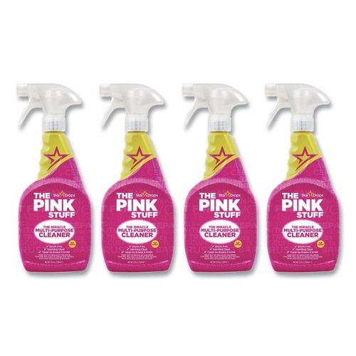 Cleaning & Janitorial Supplies | The Pink Stuff RST823788CT Miracle 25.4 oz Multi-Purpose Cleaner - Floral Scent (4/Carton) image number 0