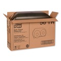 New Year New Savings! Save $25 off $150 | Tork 56TR 19.29 in. x 5.51 in. x 11.83 in. Twin Jumbo Roll Bath Tissue Dispenser - Smoke/Gray (1/Carton) image number 6