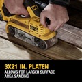 Belt Sanders | Factory Reconditioned Dewalt DCW220BR 20V MAX XR Lithium-Ion Brushless 3 in. x 21 in. Cordless Belt Sander (Tool Only) image number 16