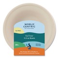 Bowls and Plates | World Centric BORT-SC-U11 6 in. x 6 in. x 1.7 in. 20 oz. Fiber Bowls - Natural (20/Pack) image number 0