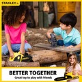 Toys | STANLEY Jr. RP008-SY Battery Powered Chain Saw Toy with 3 Batteries (AA) image number 5