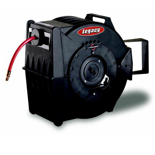 Air Hoses and Reels | Legacy Mfg. Co. L8310 Flexzilla 100 ft. x 3/8 in. Levelwind Retractable Hose Reel image number 0