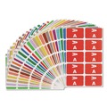 Labels | Smead 67170 1 x 1.63 AlphaZ Color-Coded A-Z Labels Starter Set - Assorted (2200/Box) image number 0