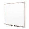  | Quartet 2544 48 in. x 36 in. Classic Series Porcelain Magnetic Dry Erase Board - White Surface, Silver Aluminum Frame image number 2