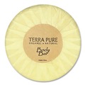 Cleaning & Janitorial Supplies | Diversified Hospitality Solutions TPPWBB125 Terra Pure 1.25 oz Cleansing Bar - Green Tea Lemongrass (350/Carton) image number 1