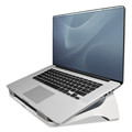 Office Jansan | Fellowes Mfg Co. 9311201 I-Spire Series 13.19 in. x 9.31 in. x 4.13 in. Laptop Lift Supports 10 lbs. - White/Gray image number 3