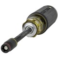 Screwdrivers | Klein Tools 32304 14-in-1 HVAC Adjustable-Length Impact Screwdriver with Flip Socket image number 1