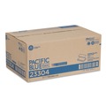 Paper Towels and Napkins | Georgia Pacific Professional 23304 Pacific Blue Basic Recycled Multifold 9.4 in. x 9.2 in. Paper Towels - Brown (250-Piece/Pack, 16 Packs/Carton) image number 1