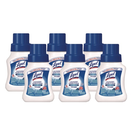 Office Jansan | LYSOL Brand 19200-56374 21 oz. Bottle Laundry Sanitizer - Crisp Linen Scent (6/Carton) image number 0