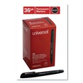 Office Jansan | Universal UNV07070 Fine Bullet Tip Pen-Style Permanent Marker - Black (36/Pack) image number 5