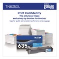 Ink & Toner | Brother TN635XLC 4,500 Page-Yield High-Yield Toner - Cyan image number 1