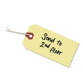 Office Jansan | Avery 12503 3.75 in. x 1.88 in. 11.5 pt Stock Strung Shipping Tags - Manila (1000/Box) image number 3