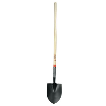SHOVELS AND TROWELS | Union Tools 45519 8.875 in. x 12 in. Blade Round Point Shovel with 48 in. Straight Steel White Ash Handle